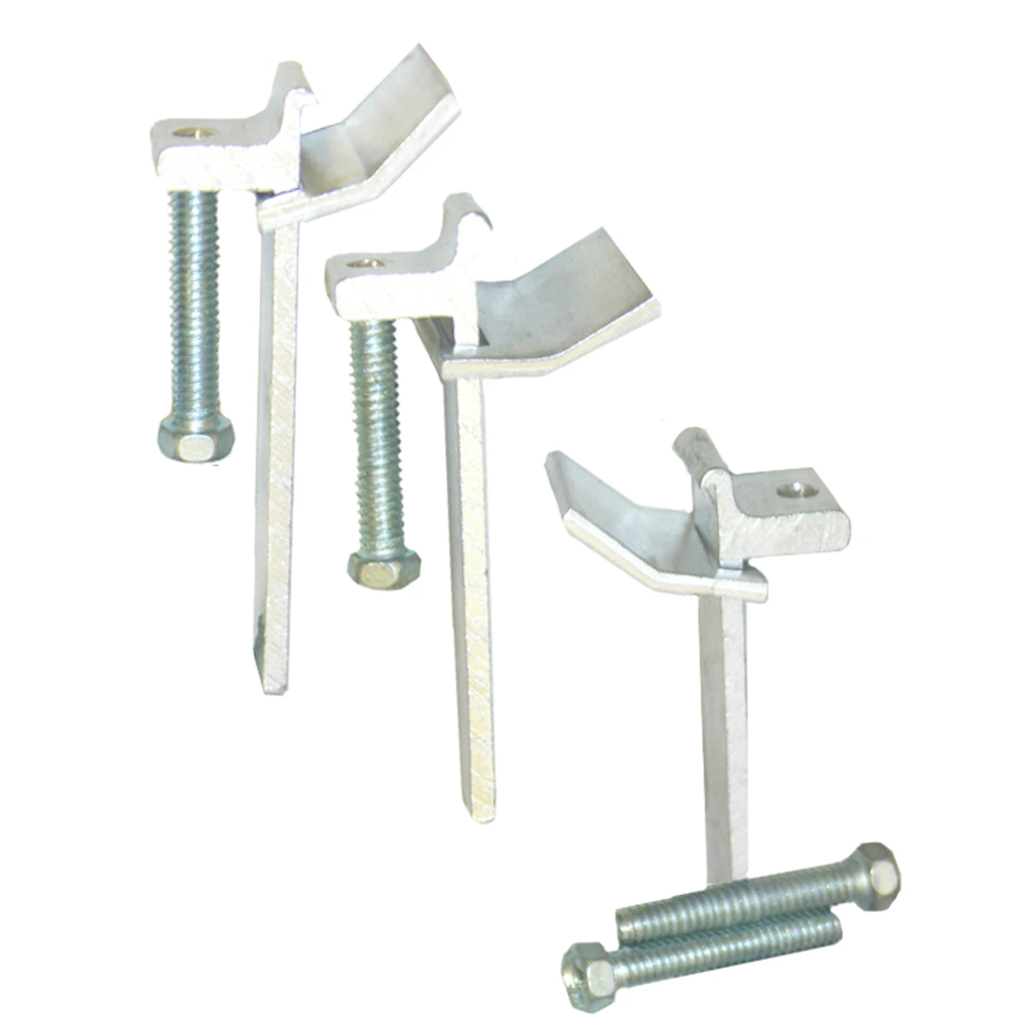 Sink Rim Clips, Tile or Stone Countertops, Adjustable, 10-Count