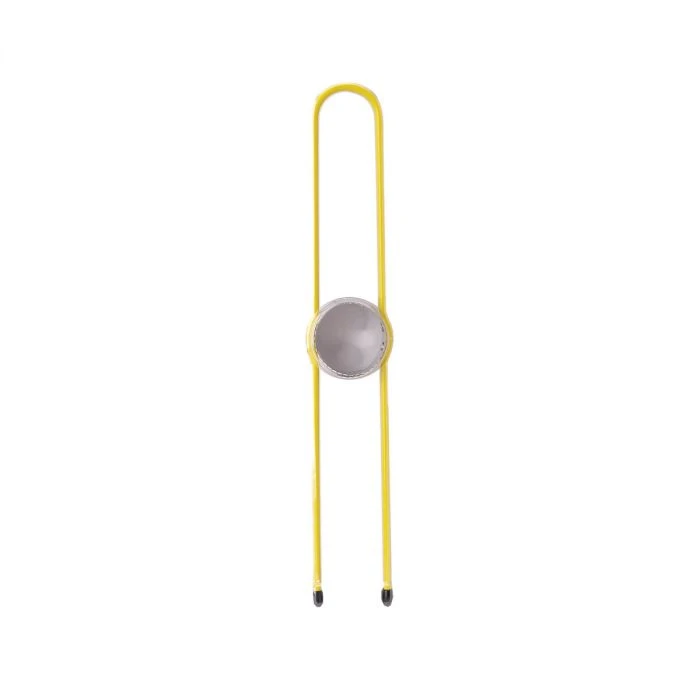 Harold Import Yellow Stainless Steel Corn Cutter