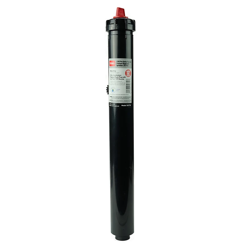Series 570Z Sprinkler Head, Body Only, Pressure Regulated, Side Inlet, 12-In. Pop-Up