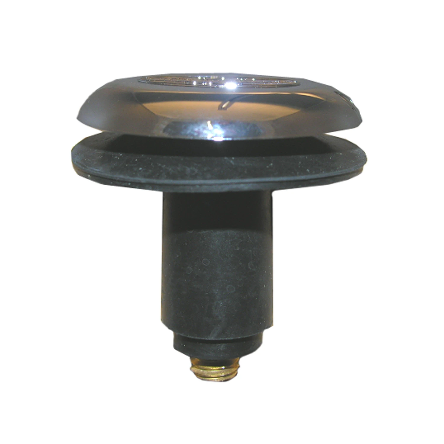Bathtub, 1-1/2 In. Shoe Strainer With Tip Toe Style Stopper Chrome Plated
