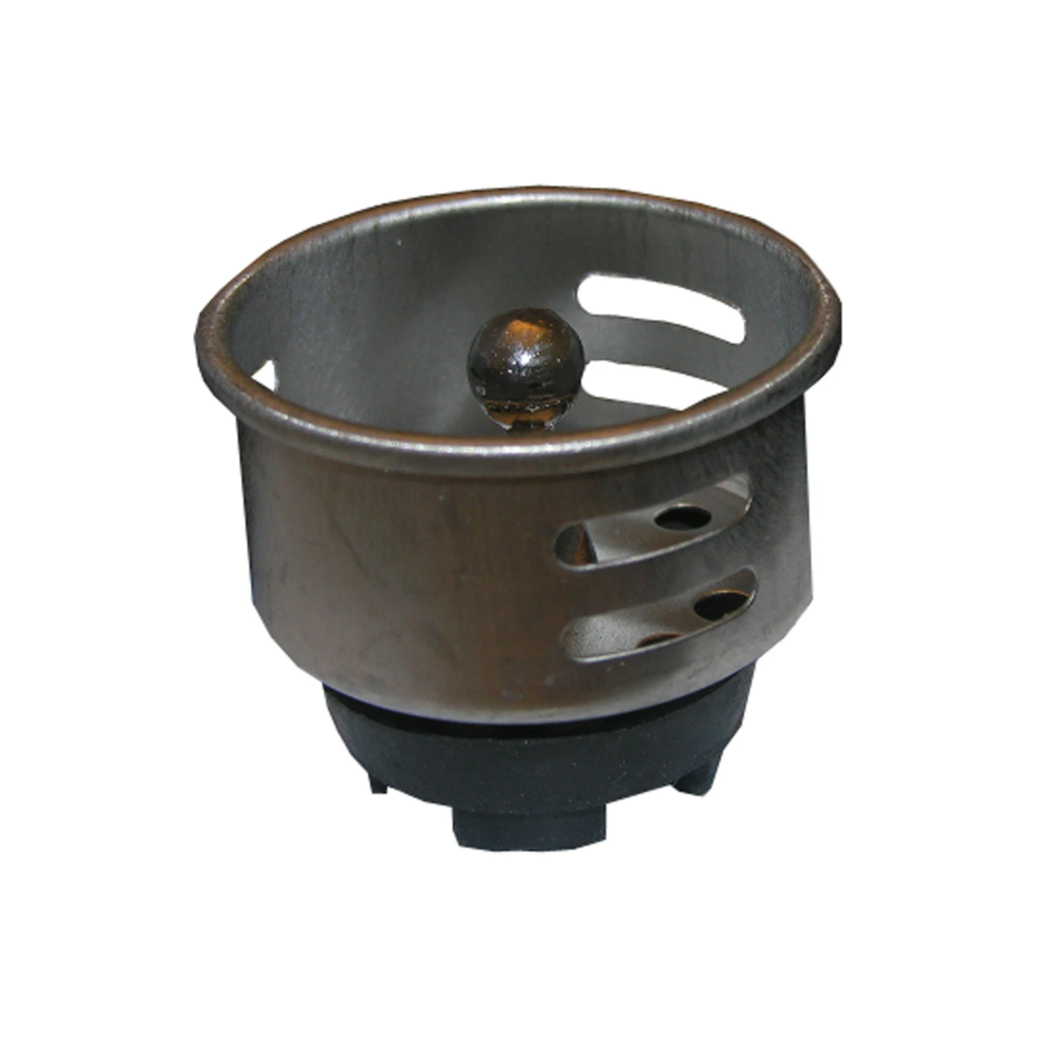 Junior Duo Replacement Basket Strainer, Chrome Plated