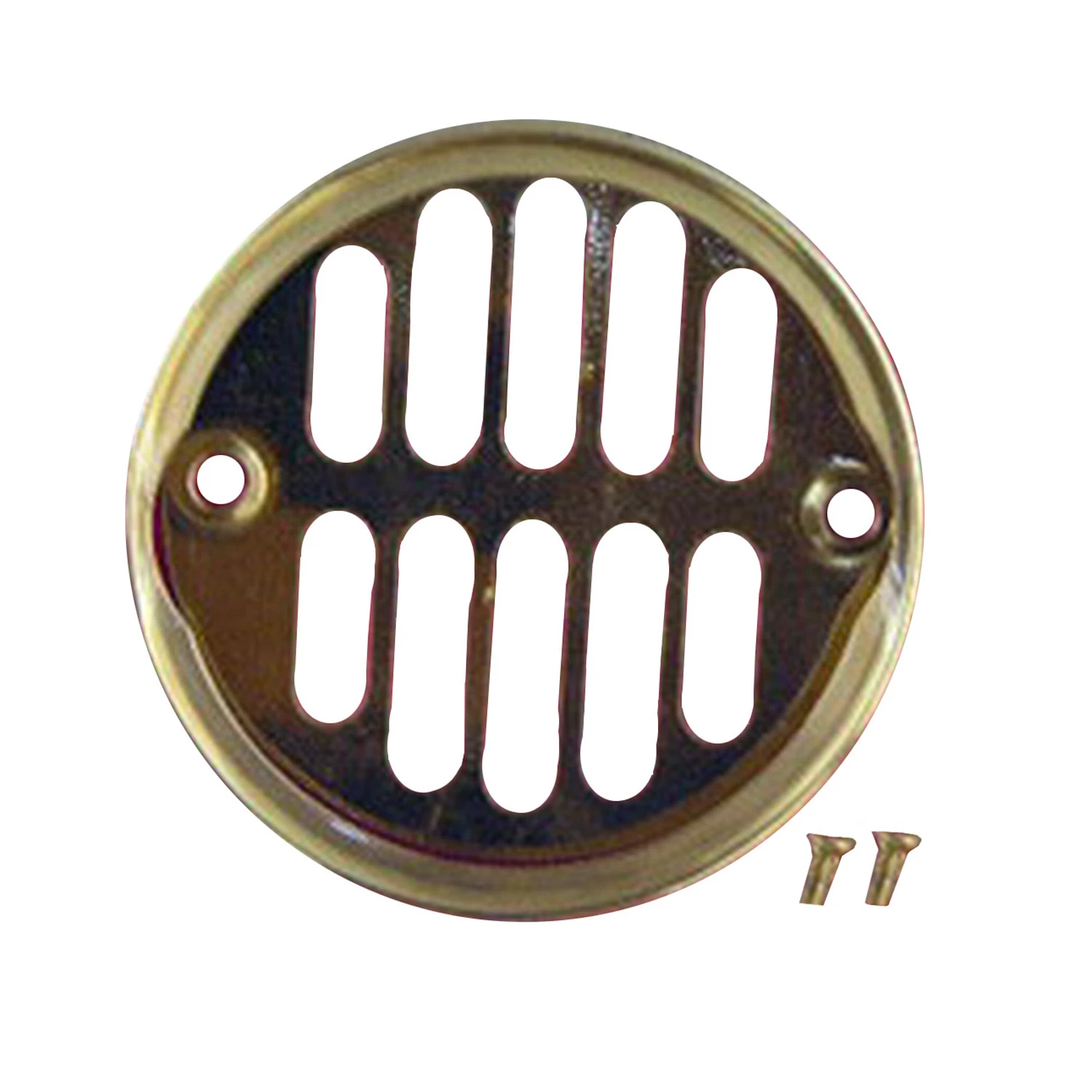 Larsen Supply 03-1273 Polished Brass Shower Drain Trim Set