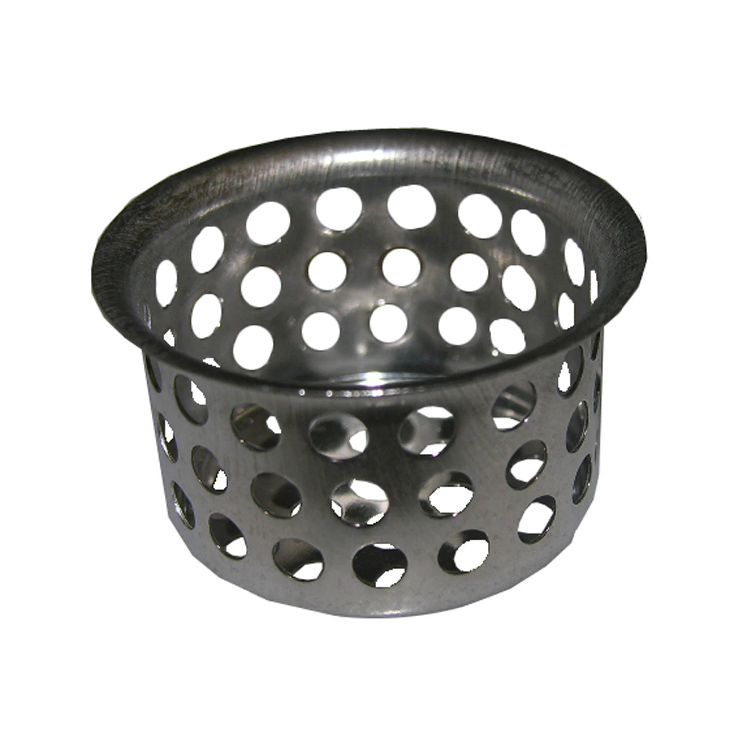Crumb Cup Strainer, Chrome, 1-1/2 In.