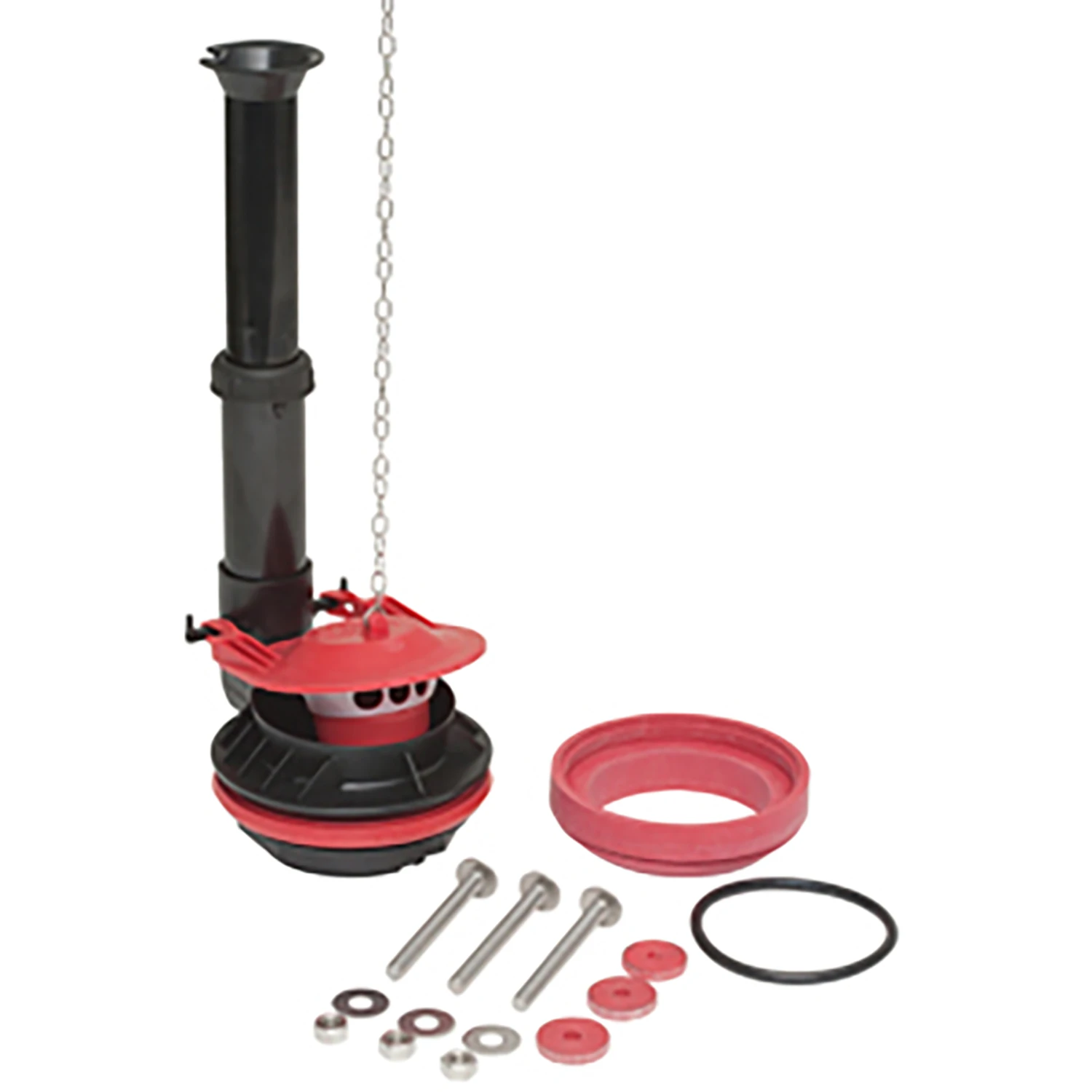 Adjustable-Height Flush Valve Kit, Large, 3-In.