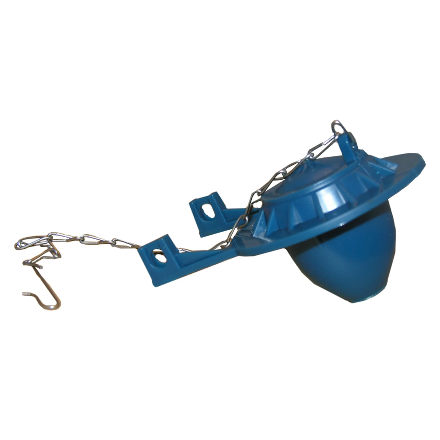 Toilet Tank Flapper, Blue Chemical Resistant