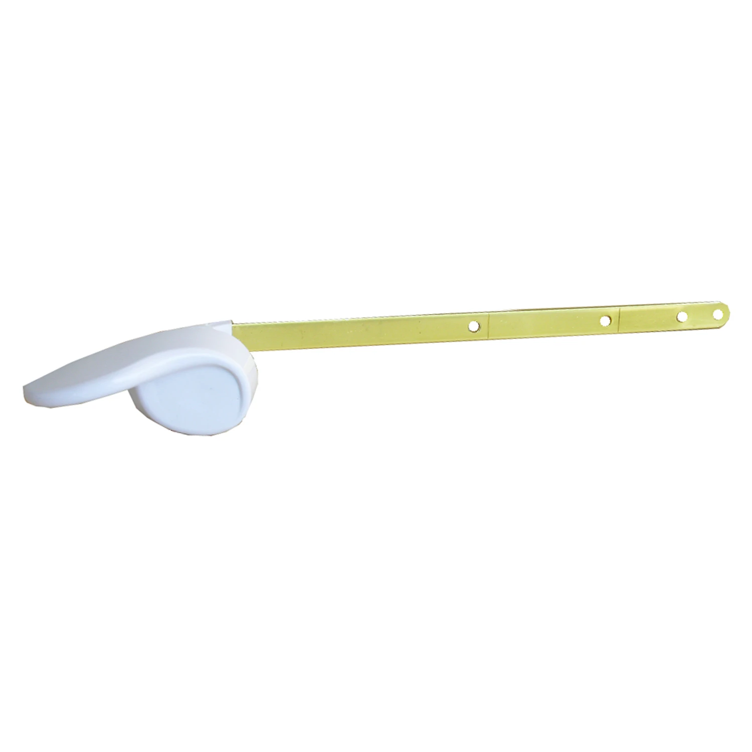 Toilet Tank Flush Lever, White