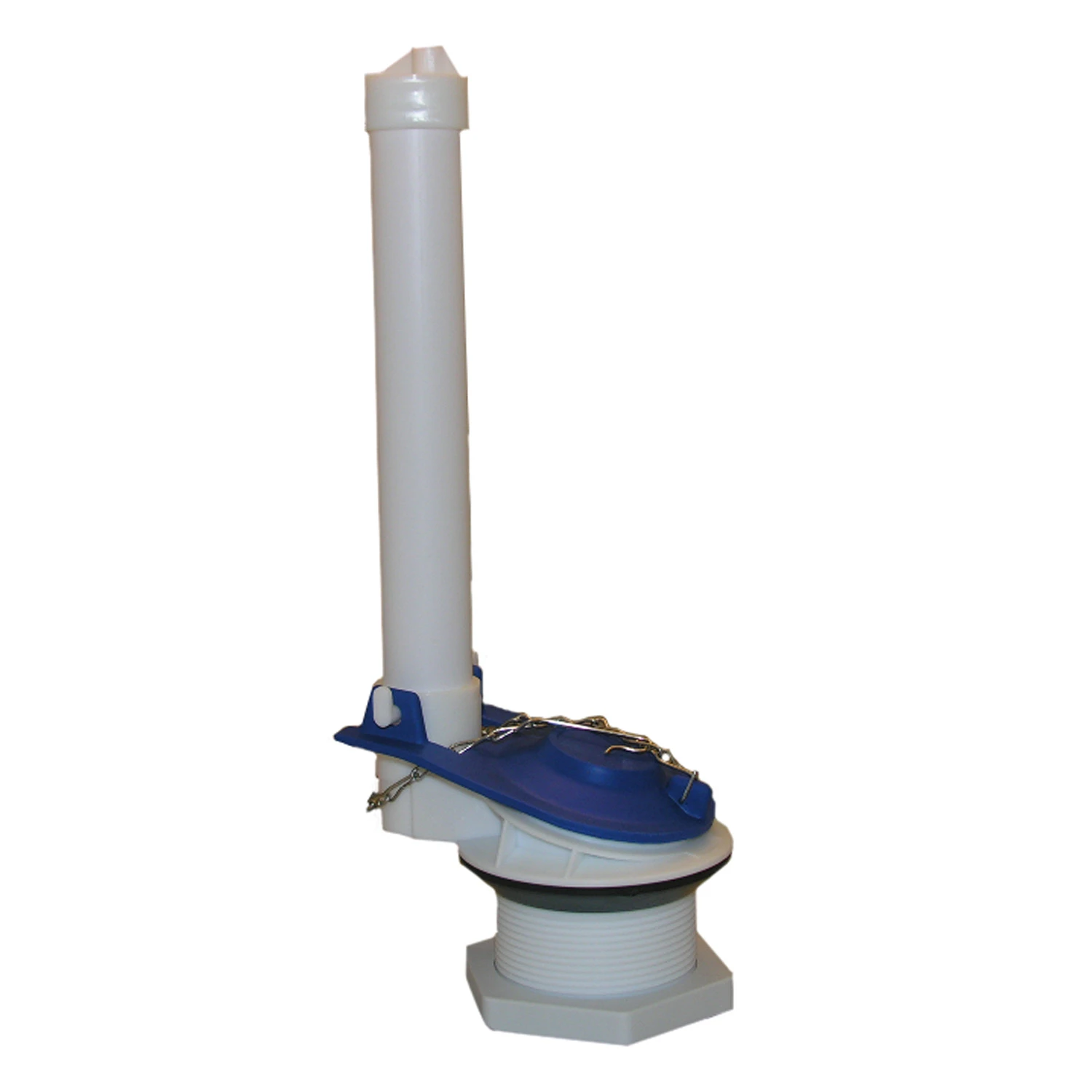 Tank Flush Valve with Flapper & Chain, Plastic, 2 In.