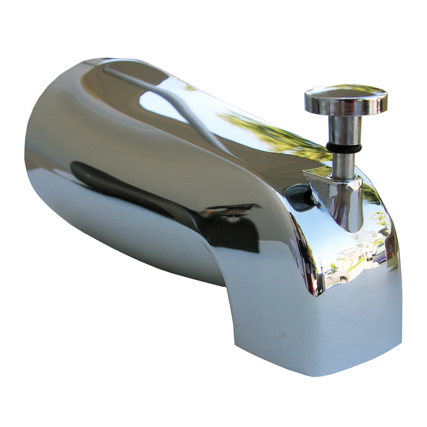 Bathtub Diverter Spout, Chrome
