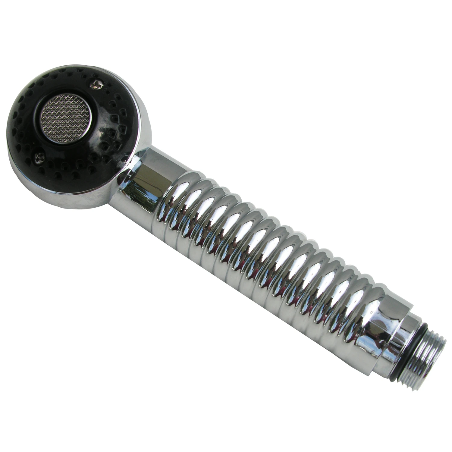 LASCO 09-6103 Kitchen Pull Out Spray Head with Ribbed-Grip, Chrome Finish