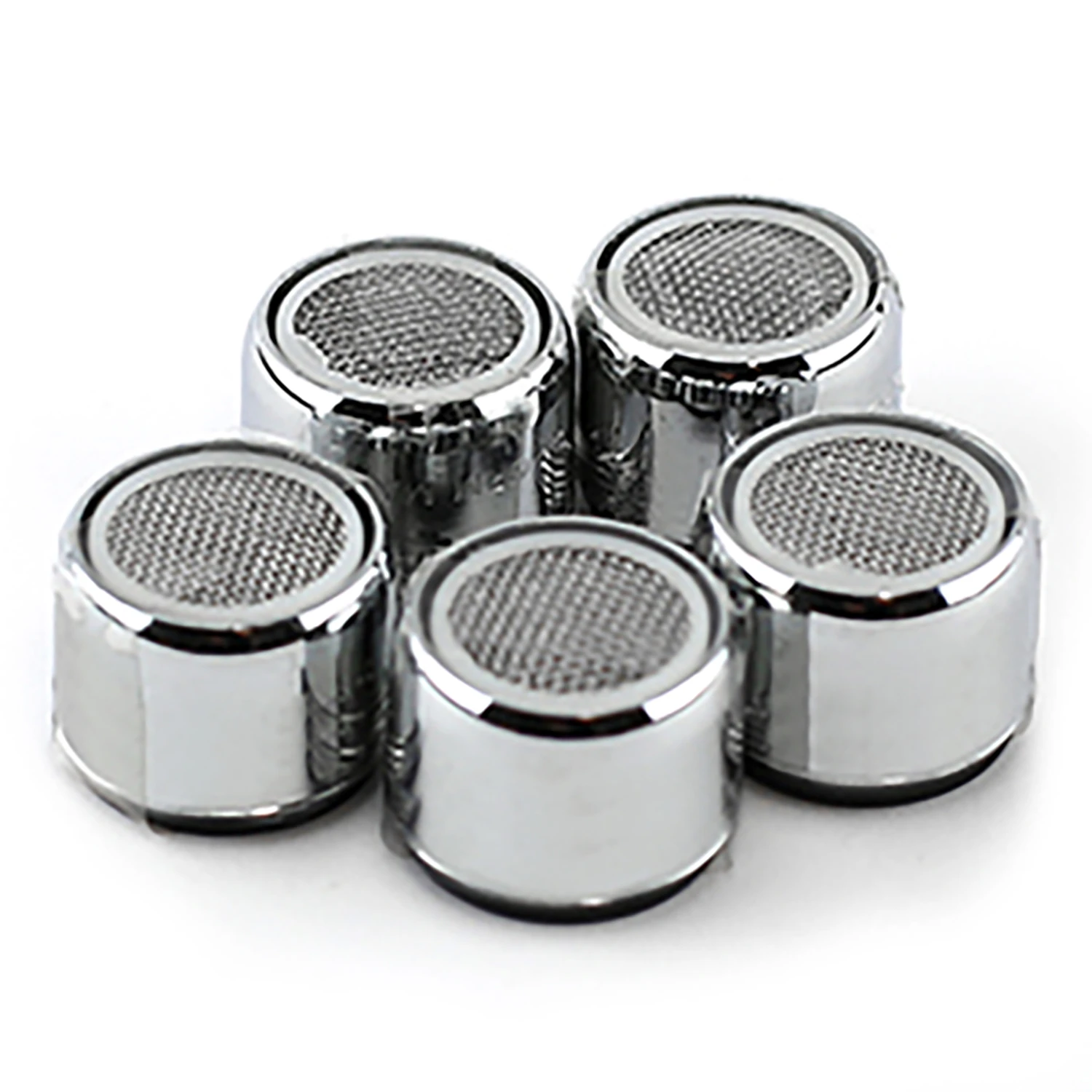 Aerator, Chrome, 55/64 In. FPT x 27 Thread, 5-Pk.