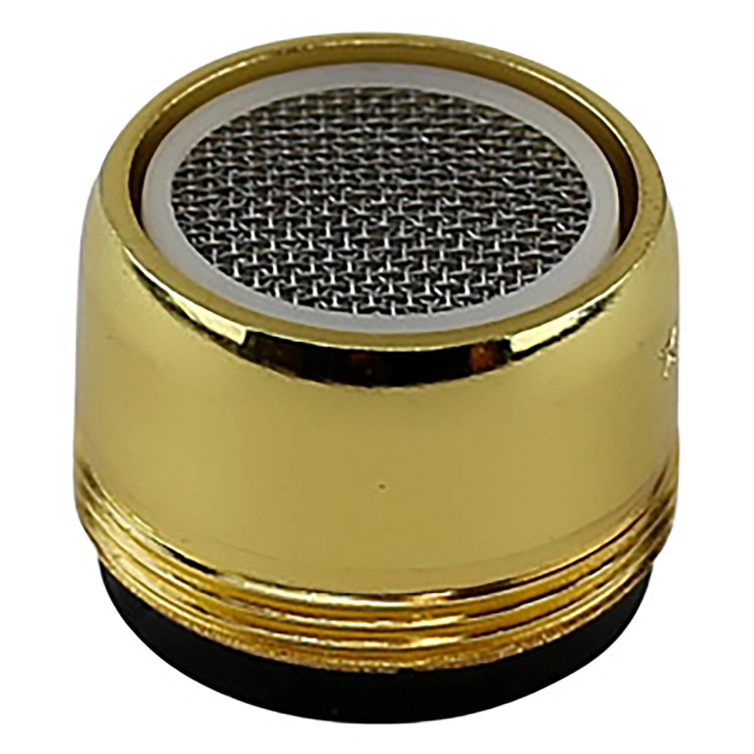 Dual Thread Aerator, Polished Brass, 15/16 MPT x 55/64 In. FPT x 27 Thread