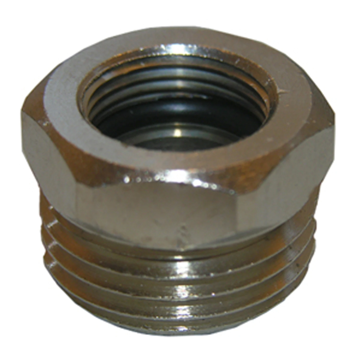 Supply Line Reducing Adapter, 1/2 In. IP x 7/16 In. Female Compression