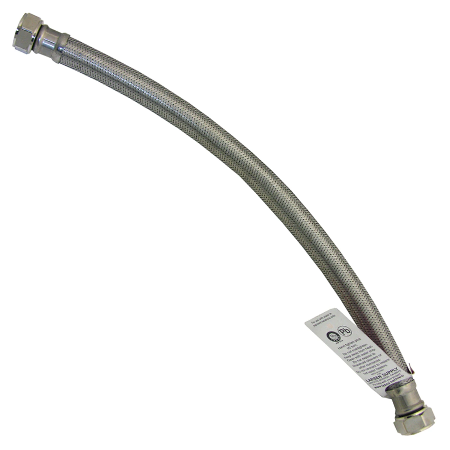 Lasco 3/4 In. FIP X 3/4 In. FIP X 12 In. L Water Heater Connector