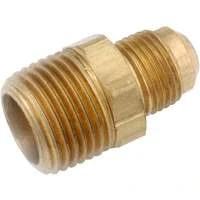 Brass Adapter, 1/2 Flare x 1/2 In. MPT