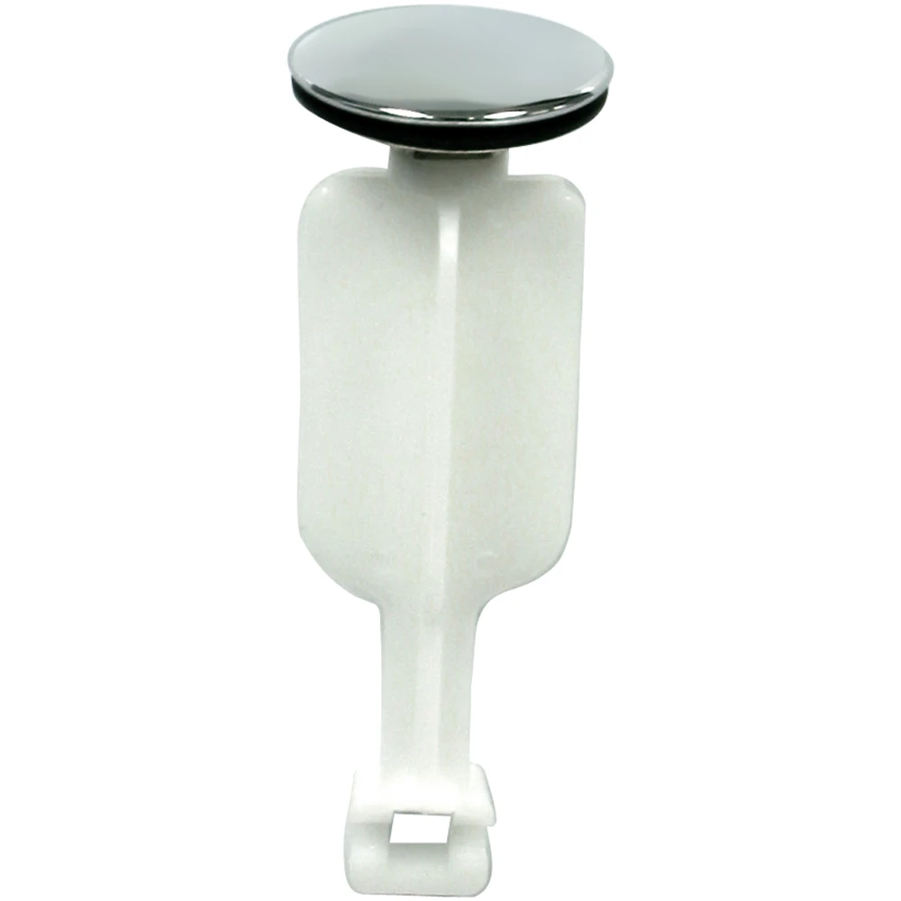 S72-691A Plastic Plunger, Polish Chrome