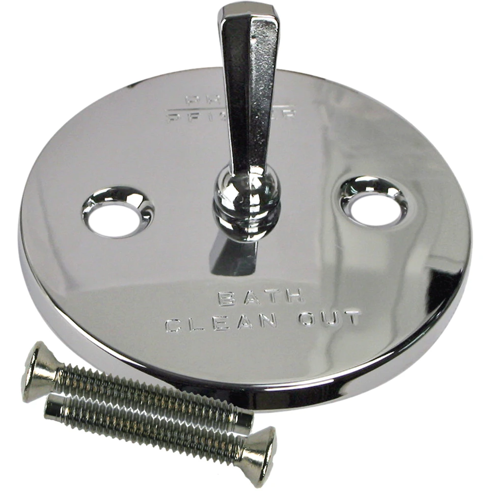 Pfister Polished Chrome Steel Bathtub Face Plate