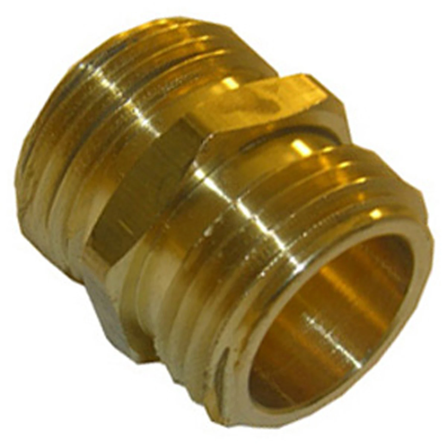 Garden Hose Brass Adapter, 3/4 In. FGH