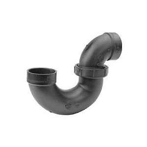 ABS/DWV P-Trap With Union Less Clean Out, 2-In.