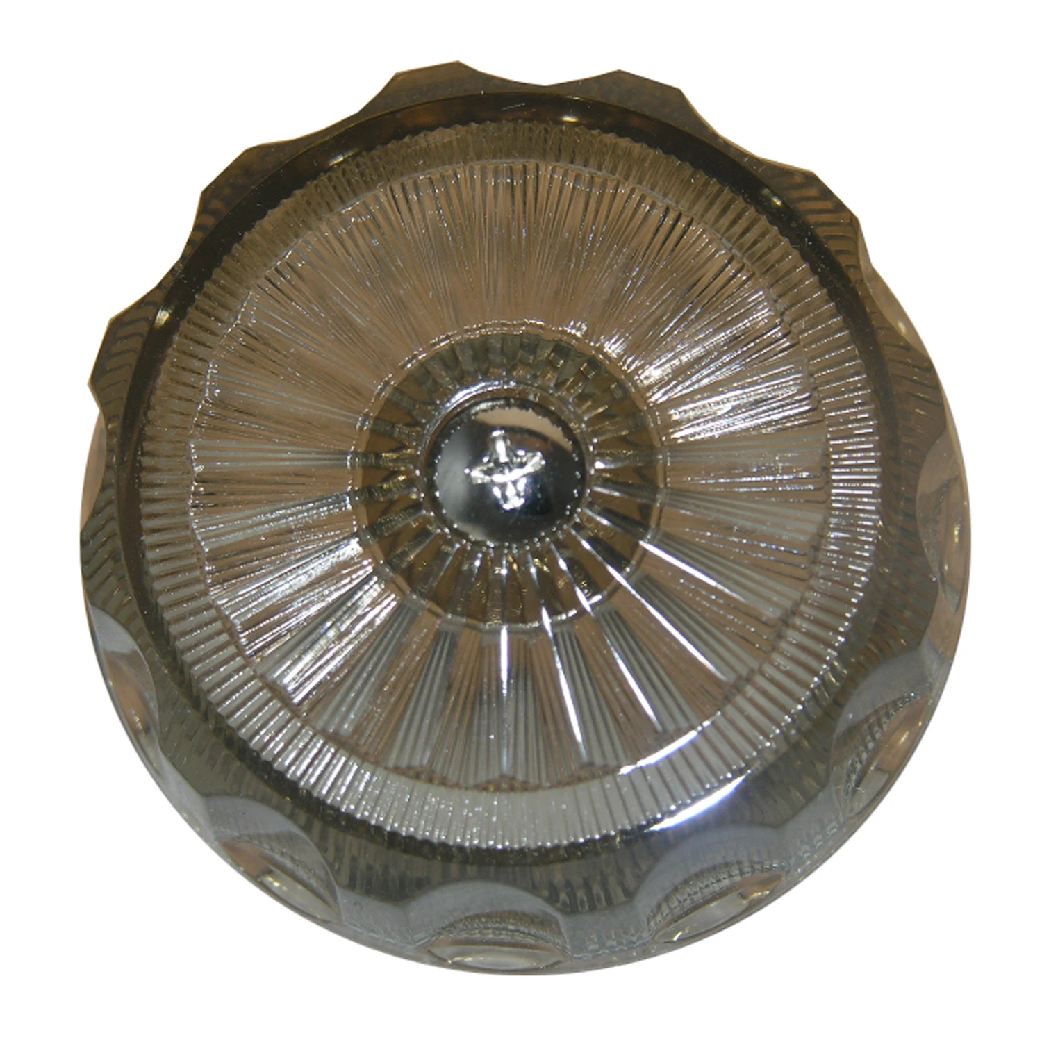 Faucet Handle, Single Lever, Round Smoke