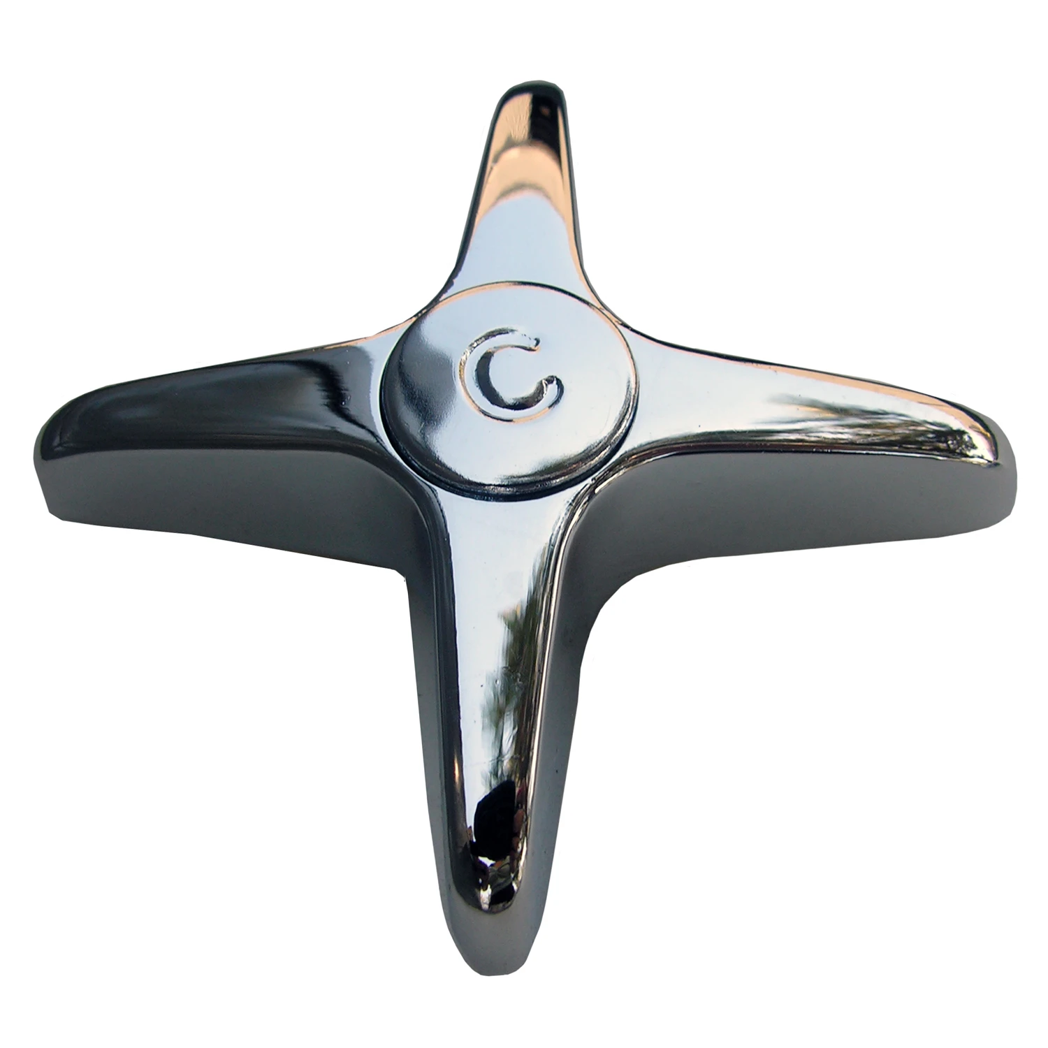 Lasco Price Pfister Beaux Art Cold Handle Chrome Tub & Shower Handle Kit