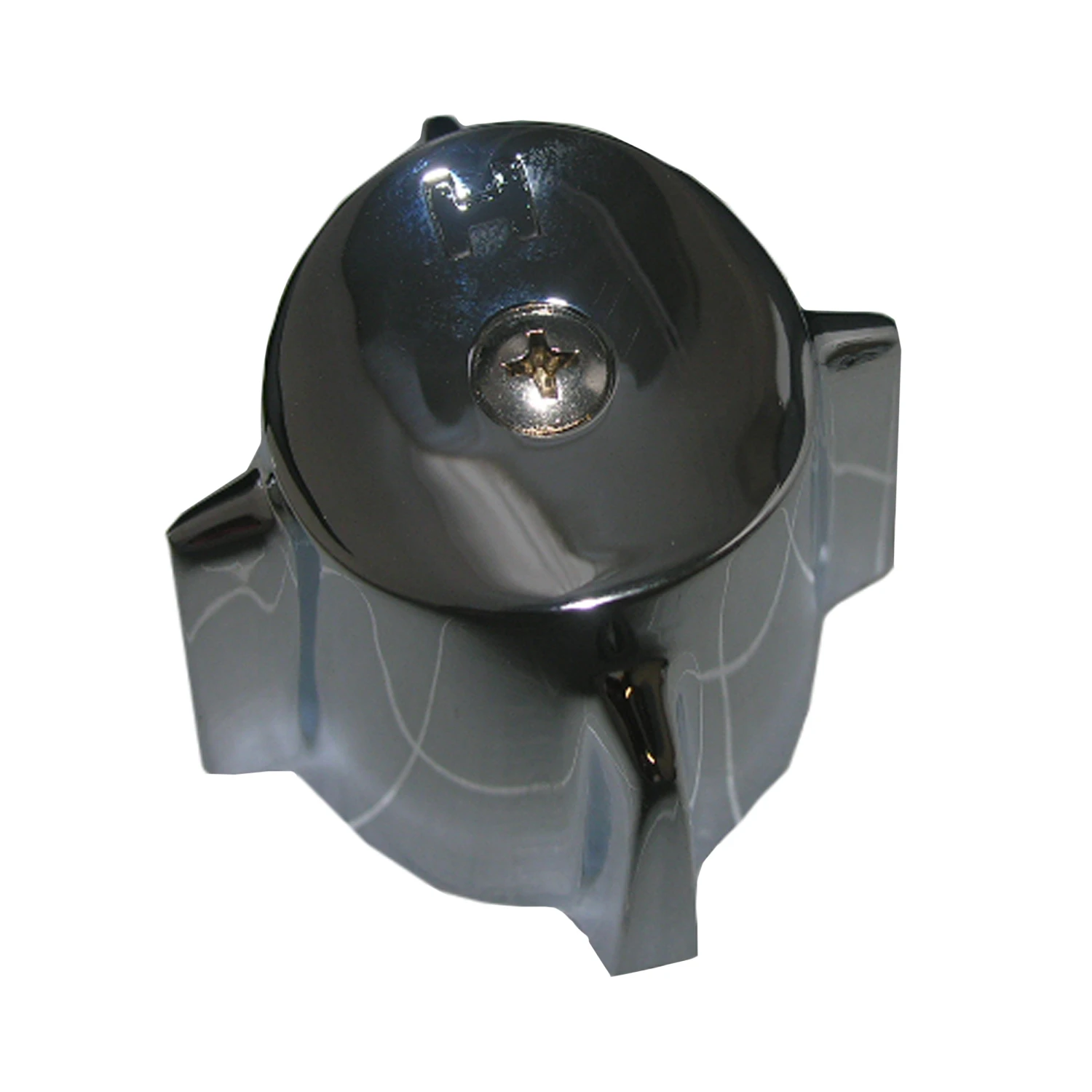 Contempera Faucet Handle, Hot, Large, Chrome