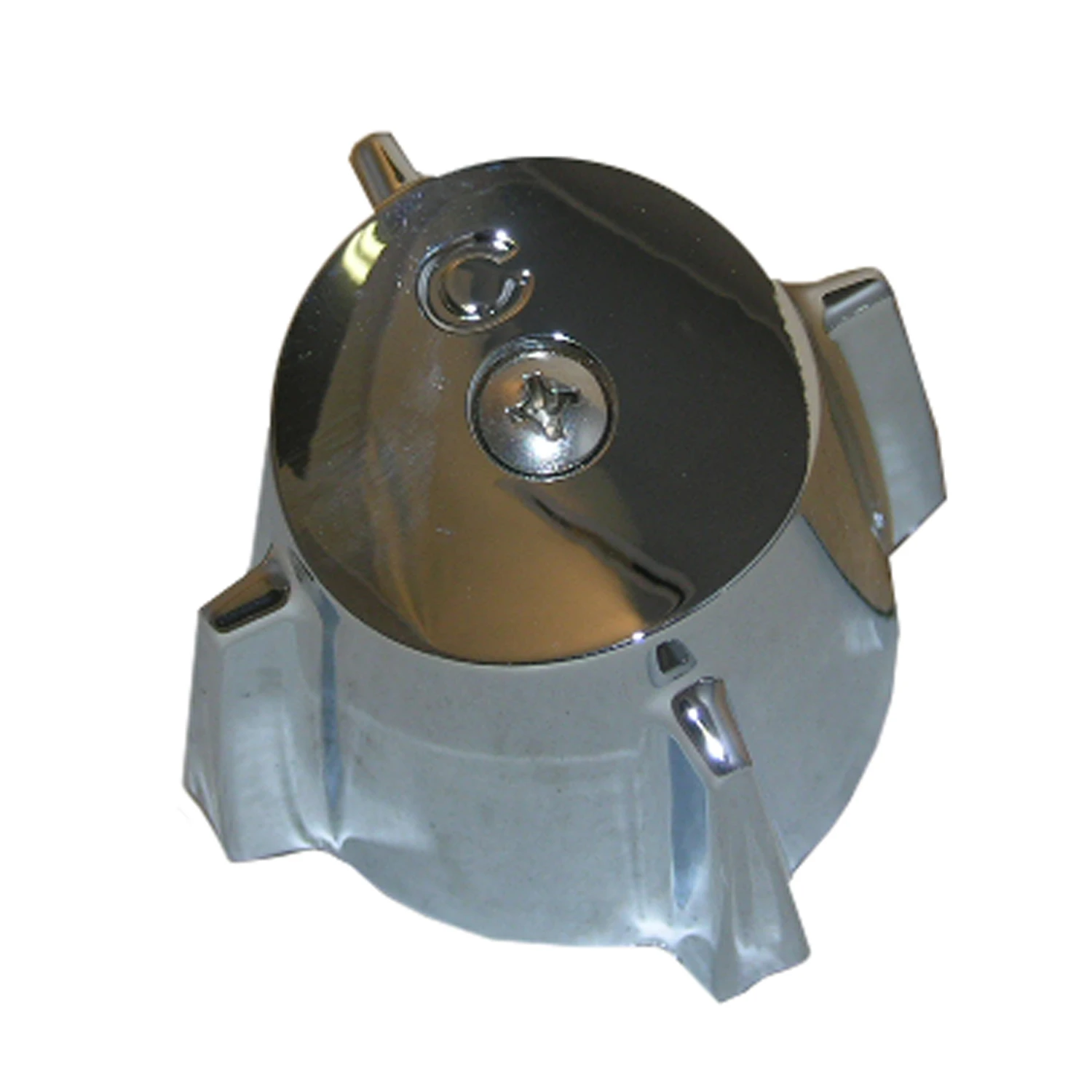 Contempera Faucet Handle, Cold, Large, Chrome