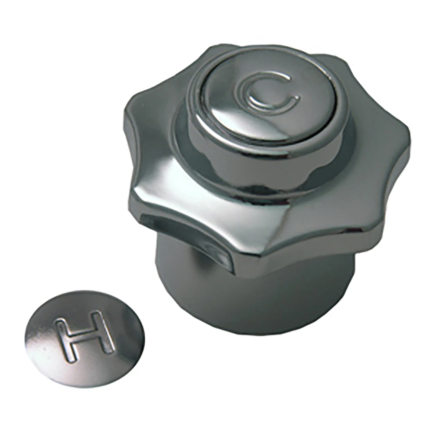 Lavatory Faucet Handles, Fits American Standard Heritage, Chrome