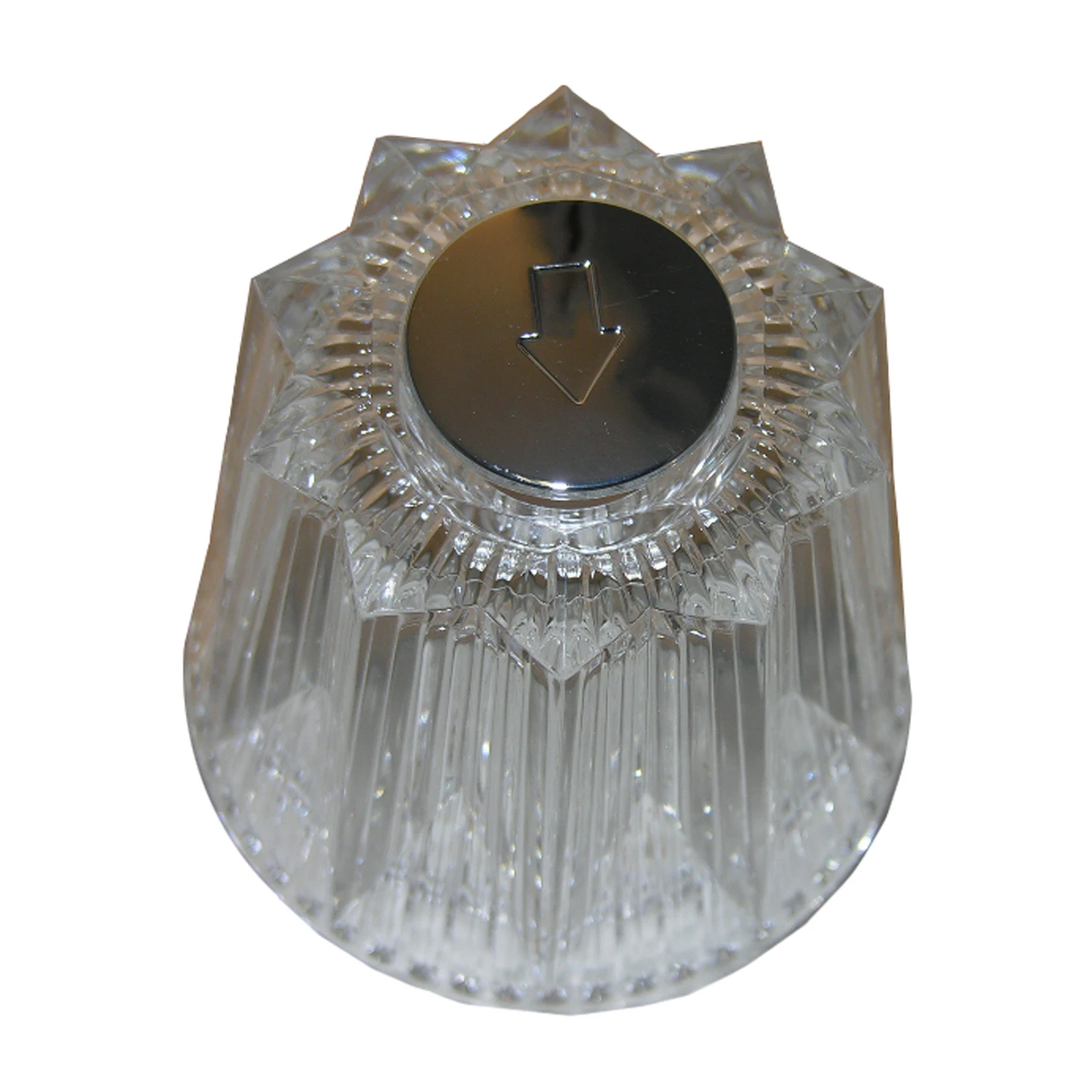 Faucet Handle, Large Windsor, Clear