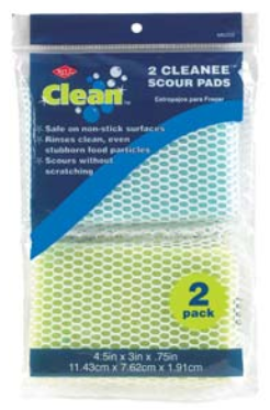 Ritz Clean Cleanee 2pc Scour Pads