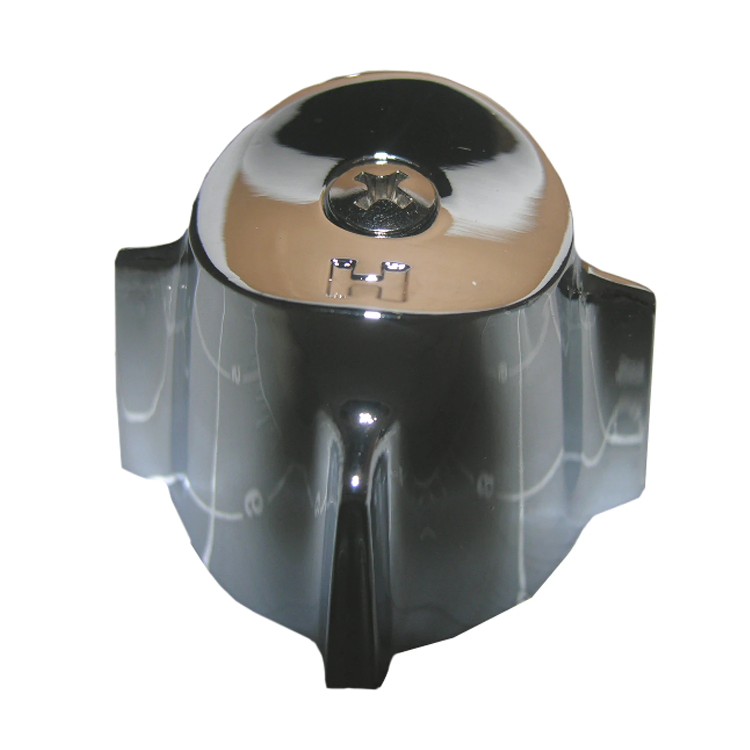 Contempera Hot Faucet Handle, Small, Chrome