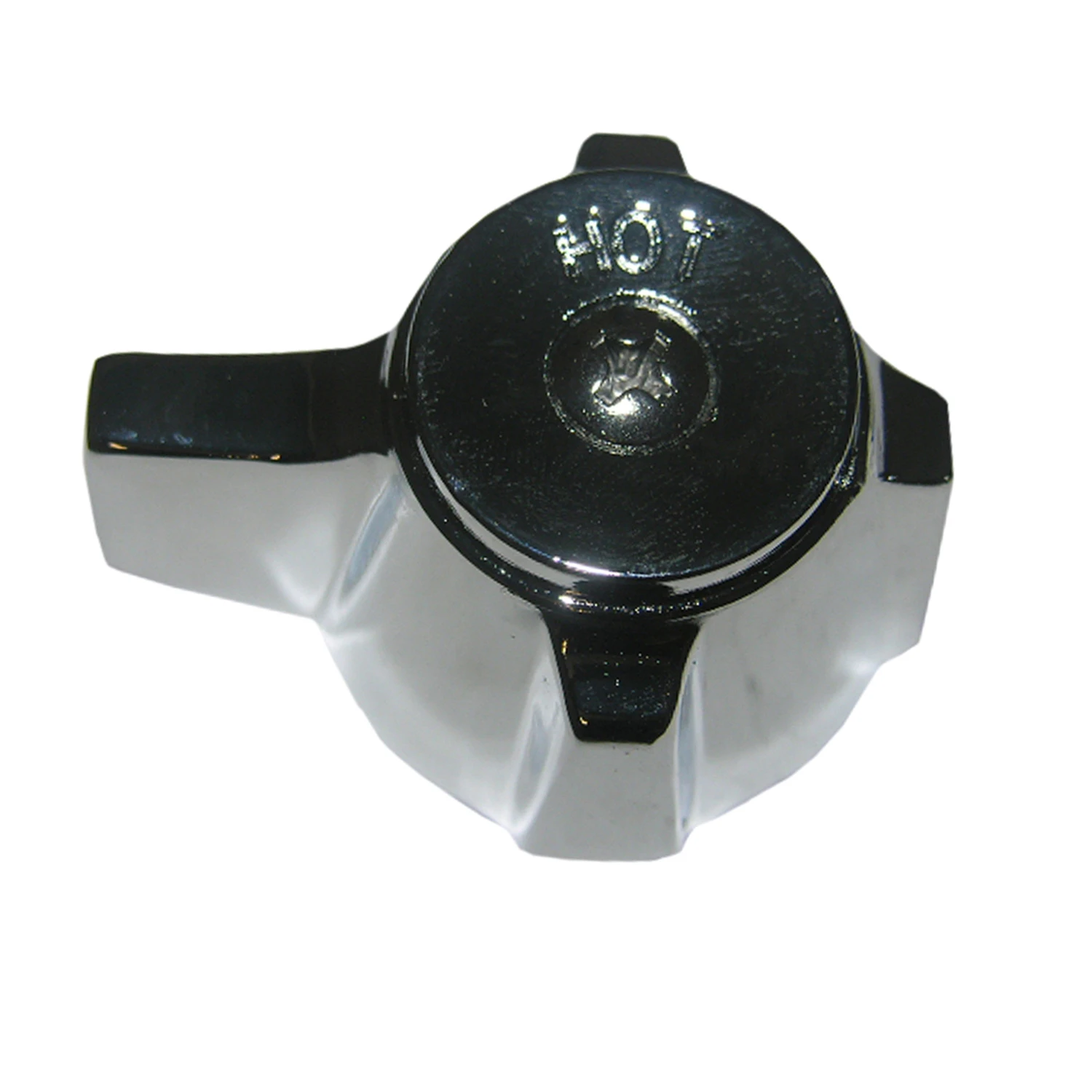 Hot Lever Faucet Handle, Chrome