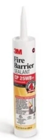 3m? Fire Barrier Sealant Cp 25wb+, Red, 10.1 Fl Oz Cartridge, 12/case Material 7000006383.