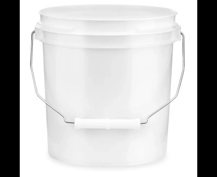 Bucket, 1 Gallon, Plastic, With Lid