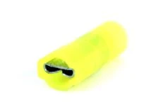 Feqs Female 12-10 X 1/4" Blade (yellow) No Support Sleeve