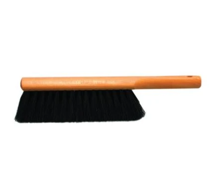 Counter Duster 8" Long Synthetic Black With Wood Handle