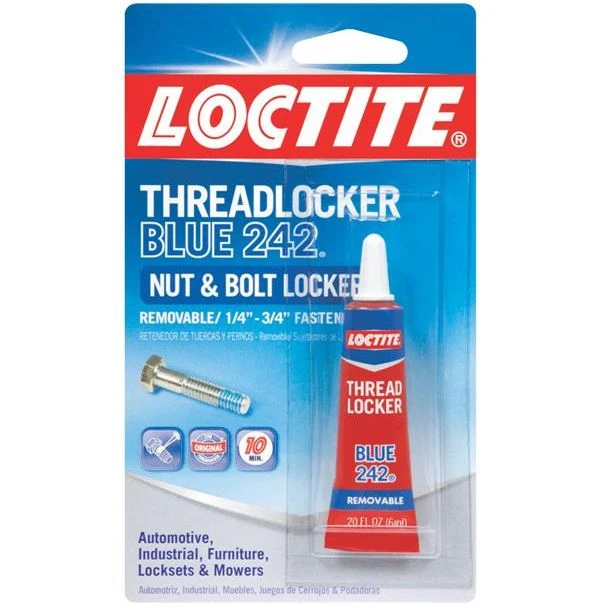 6ml Tube Threadlocker Medium (blue) Removable