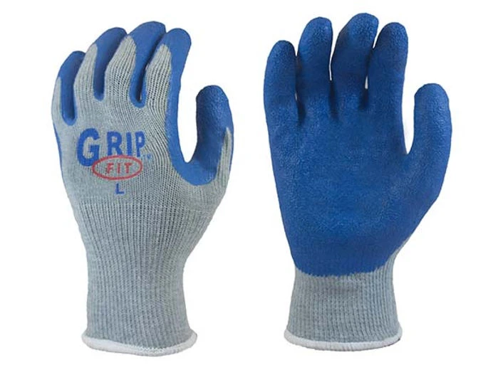 Seamless Knit Glove, Rubber Coated Palm, Small Rubber Coated Palm, Small