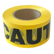 Caution Tape Bilingual, 3" X 1000' In Dispenser Box, English / Spanish