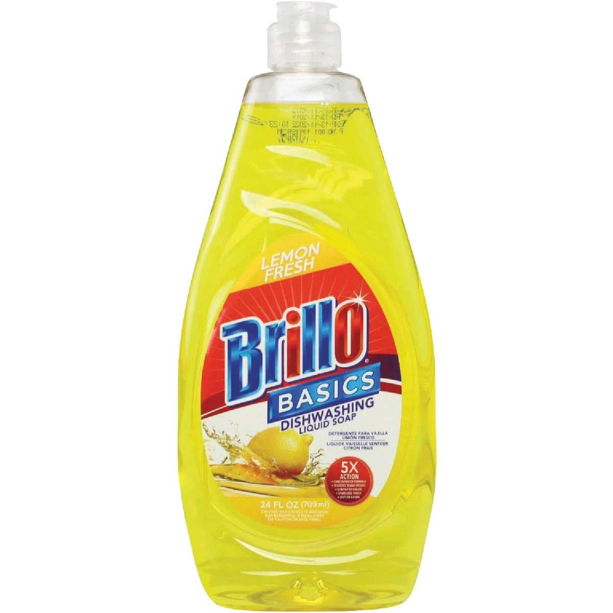 Brillo 24 Oz. Lemon Liquid Dish Soap, Concentrated