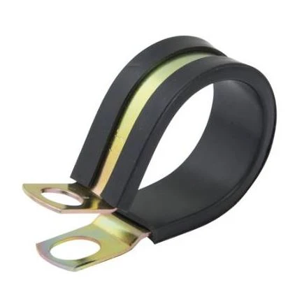 Cushioned G-clamp 3/4" Wide, 1" Dia, Clamp #16, .406" Stud Hole
