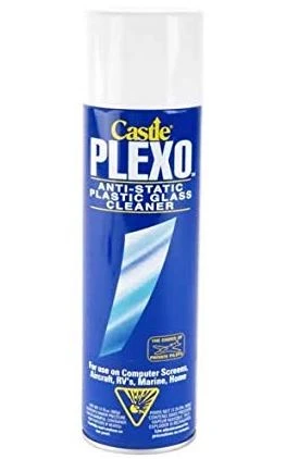 Plexiglass Cleaner And Sensitive Surface Cleaner - Eye Glasses, Face Shields, Computer Screens, Etc. 20oz Aerosol