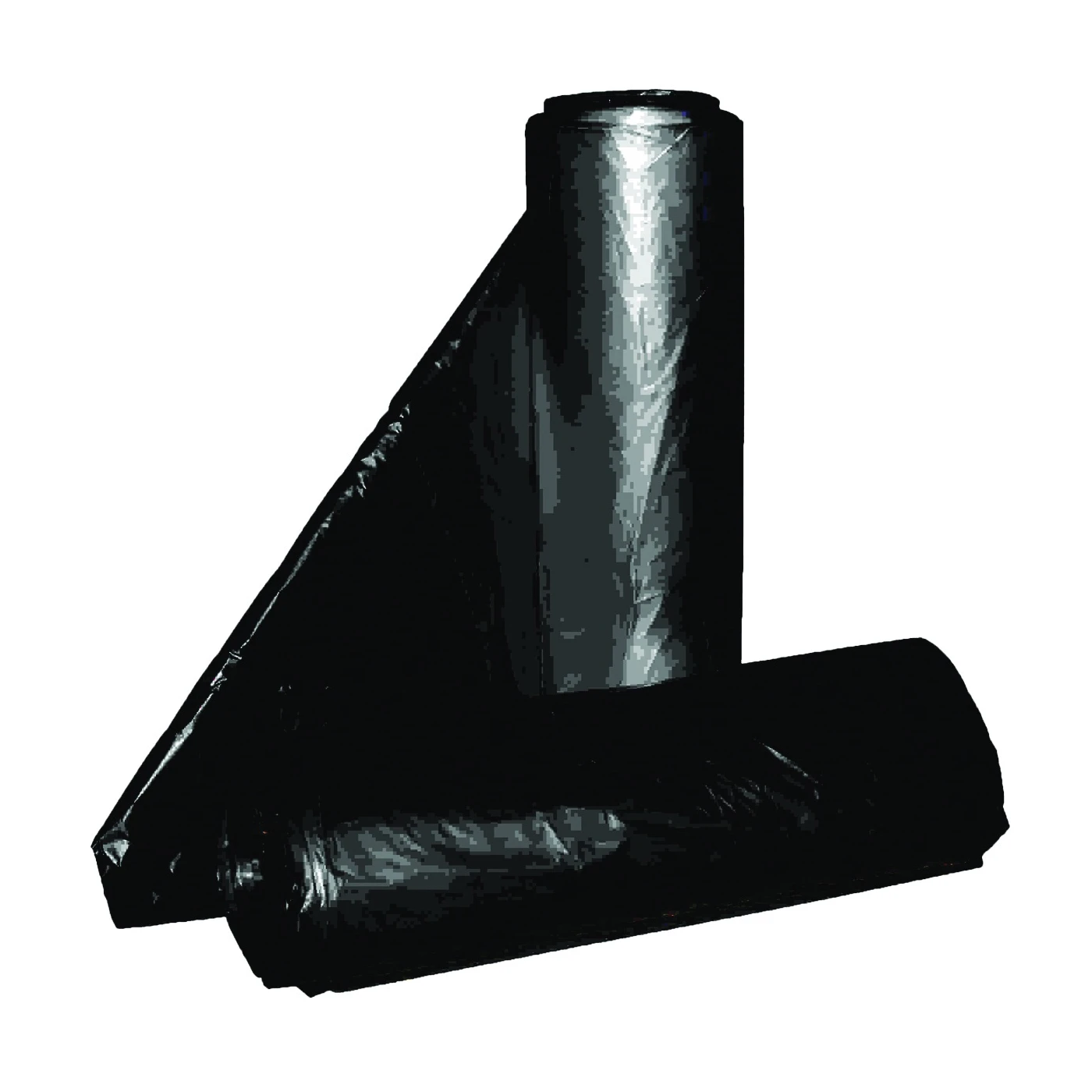 45 Gal. 1.5 Ml 40 In. X 46 In. Black Trash Can Liners Bags (100-count)