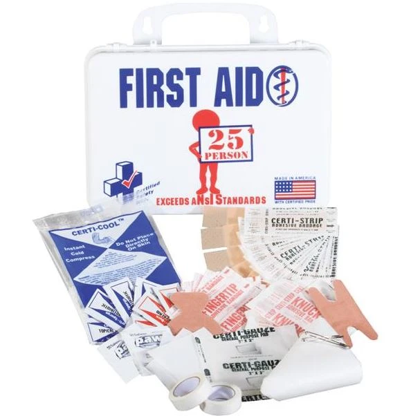First Aid Kit 25 Person 94 Pc With Poly Case
