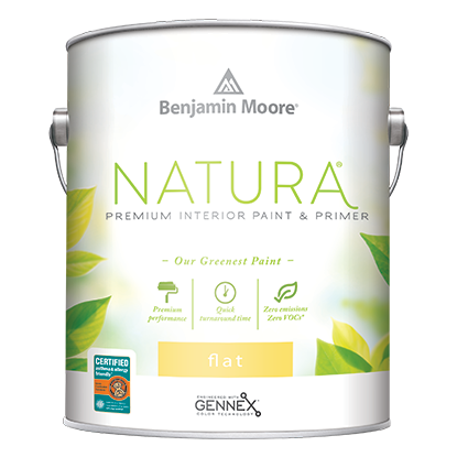 Natura Zero Voc Flat Interior Paint Deep Base 3 Gallon