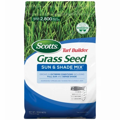 Turf Builder 7 Lb. Sun & Shade Grass Seed For Up To 2800 Sq. Ft. Coverage