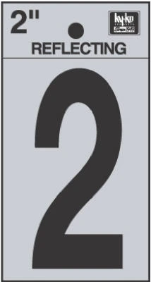 1" BLK Refl Number 2