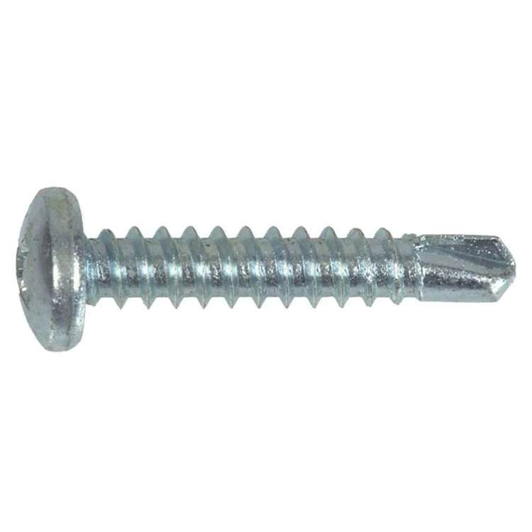 Self-drilling Phillips Head Screws 6 X 1 Inch - Zinc Plated - 20 Count