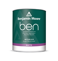 ben reg waterborne interior paint matte