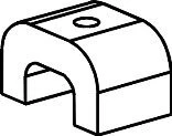 10 Pound Broad Horseshoe Magnet V7506 For Marking, Measuring, And Layout
