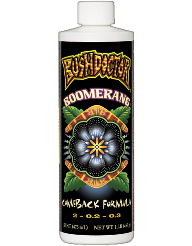 FoxFarm BushDoctor Boomerang Comeback Formula Liquid Fertilizer, 2-0.2-0.3, 1 Pint